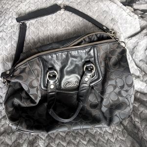 Coach Ashley Signature Satchel